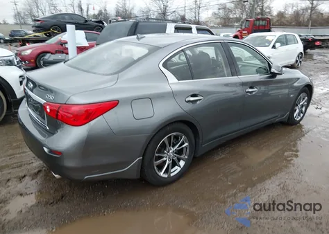 2017 Infiniti Q50 3.0T Signature Edition z USA, uszkodzony, nr VIN JN1EV7AR2HM837210